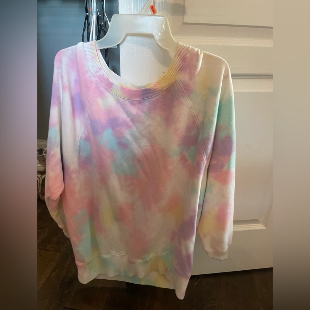 over sized sweatshirt